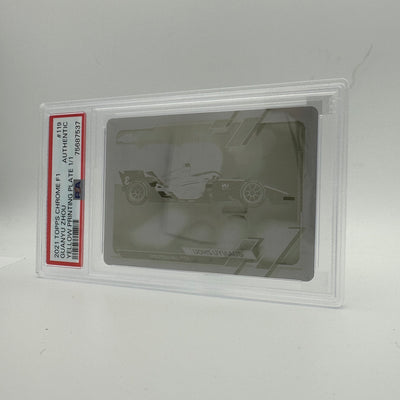 PSA AUTHENTIC - 1/1 GUANYU ZHOU #119 - YELLOW PRINTING PLATE