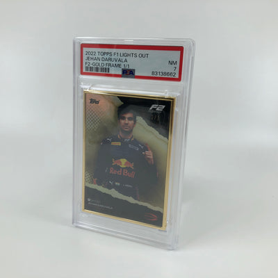 1/1 Gold Frame - Jehan Daruvala - F2 Driver - 2022 Lights Out - PSA 7