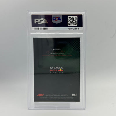 PSA 7 - 07/49 Max Verstappen - History Maker - Green