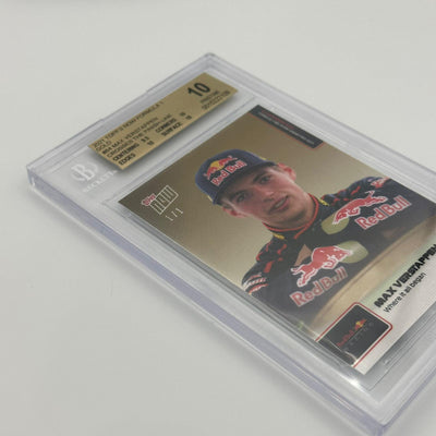 Beckett 10 - 1/1 Max Verstappen - Where It All Began #84 - GOLD