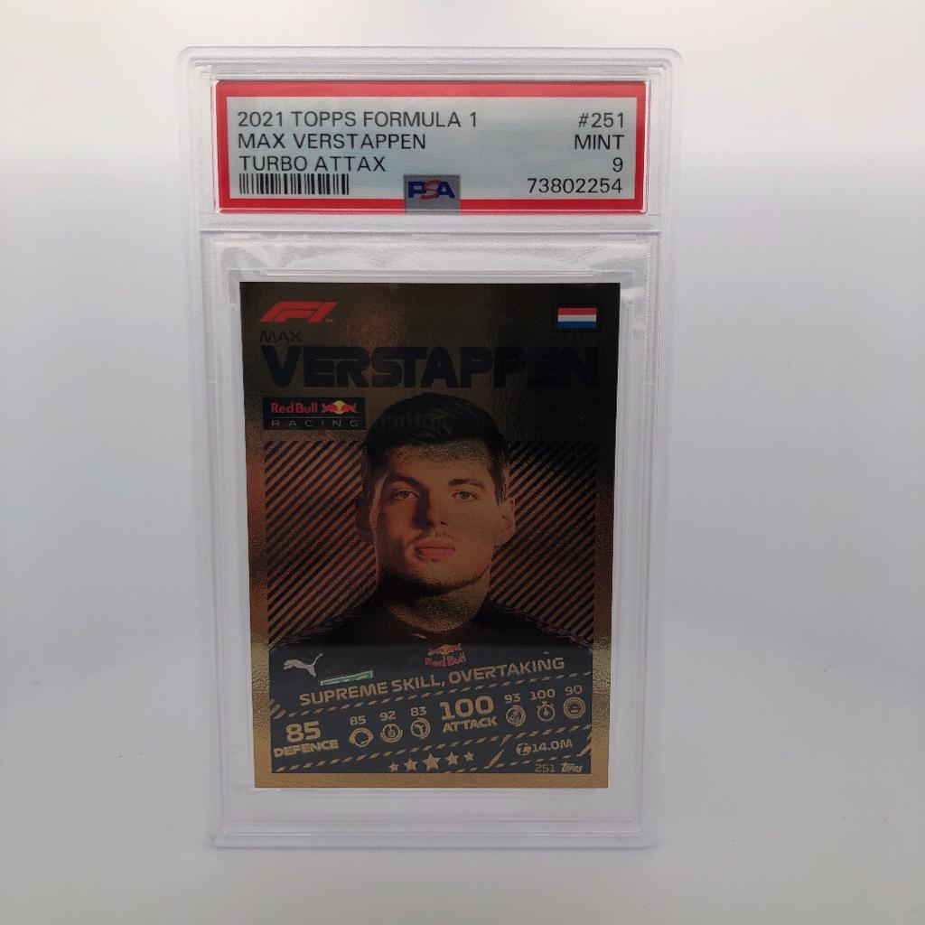 PSA 9 - MAX VERSTAPPEN #251