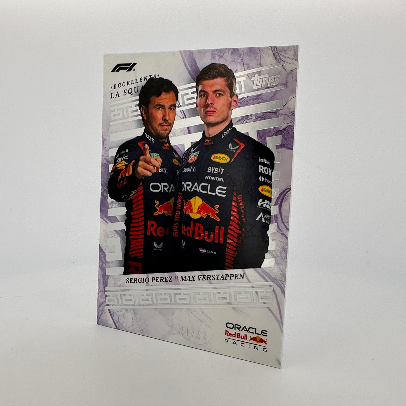 21/25 Purple - Red Bull - Verstappen/Perez - 2023 Eccellenza La Squadra