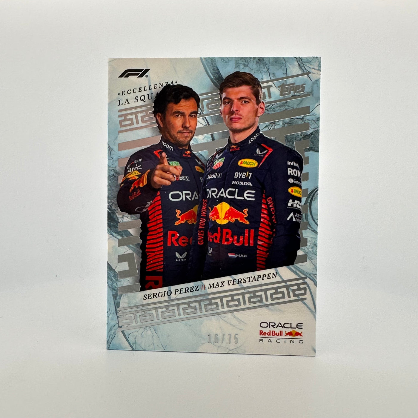 16/75 Verstappen/Perez - Gray - 2023 Eccellenza La Squadra