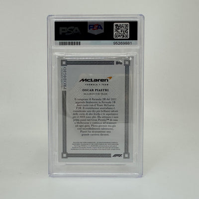 PSA 9 - Oscar Piastri - Rookie Card RC - Prodigio 2023 Topps Eccellenza F1