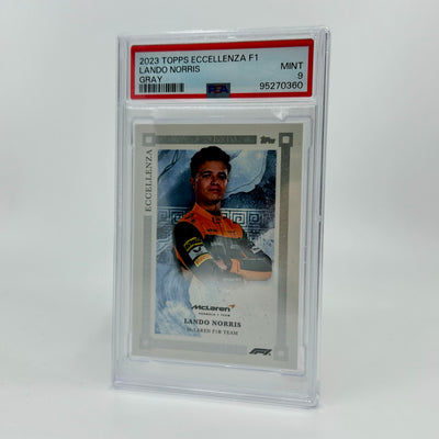 PSA 9 - 67/75 Lando Norris - Gray - 2023 Topps Eccellenza F1