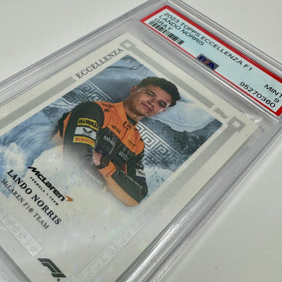 PSA 9 - 67/75 Lando Norris - Gray - 2023 Topps Eccellenza F1