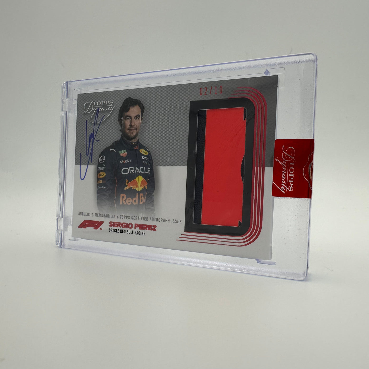 2/10 - Sergio Perez #DAP-SP - 2022 Topps Dynasty Single Patch