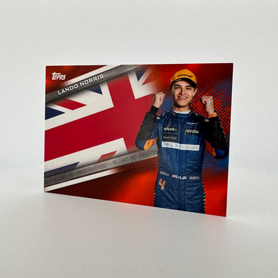 20/25 Orange - Lando Norris - #FF-LN - 2021 Formula 1 - Flags of Foundation