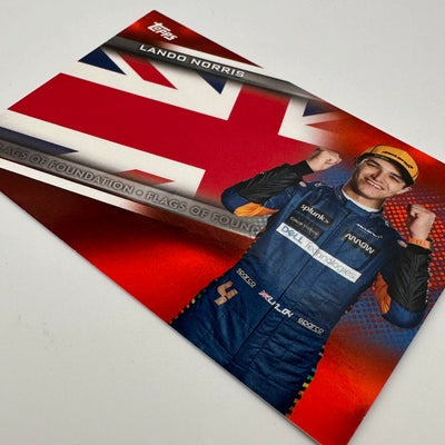 20/25 Orange - Lando Norris - #FF-LN - 2021 Formula 1 - Flags of Foundation