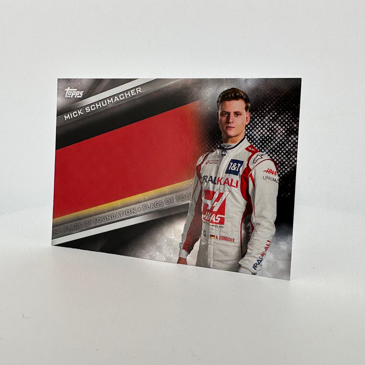 1/1 Foilfractor - Mick Schumacher #FF-MS - 2021 Formula 1 - Flags of Foundation