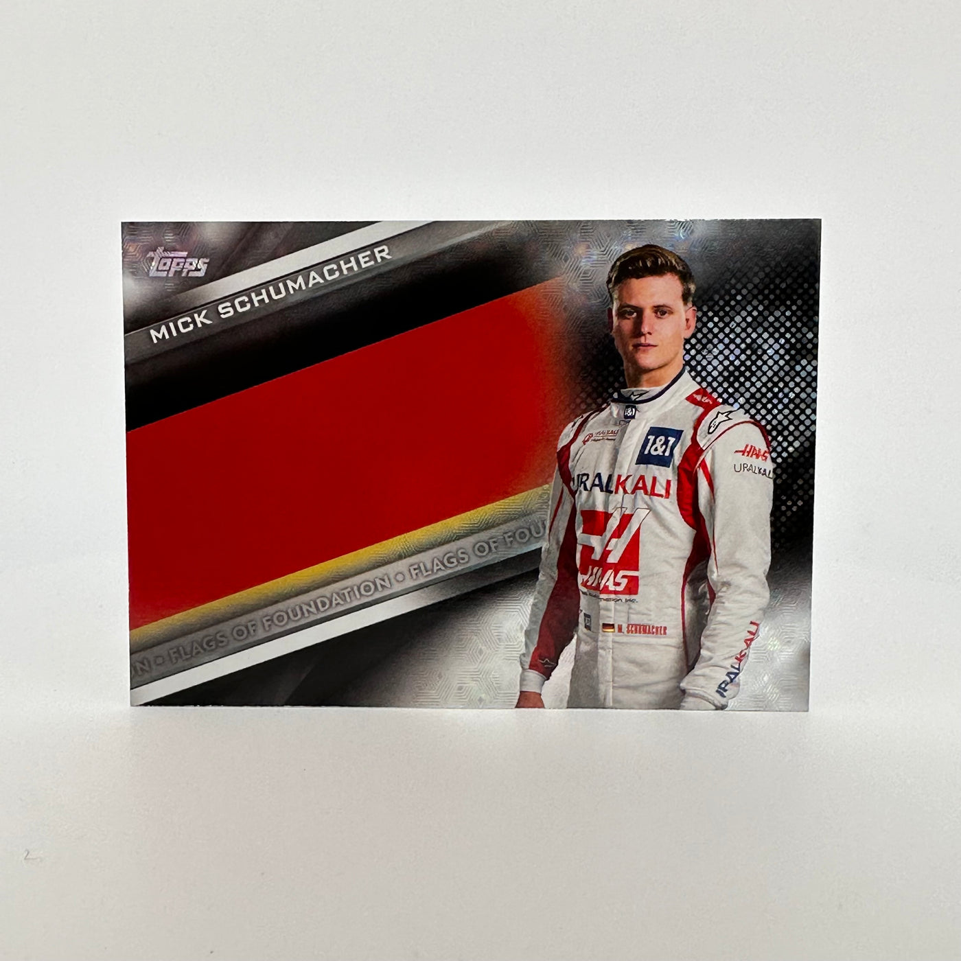 1/1 Foilfractor - Mick Schumacher #FF-MS - 2021 Formula 1 - Flags of Foundation