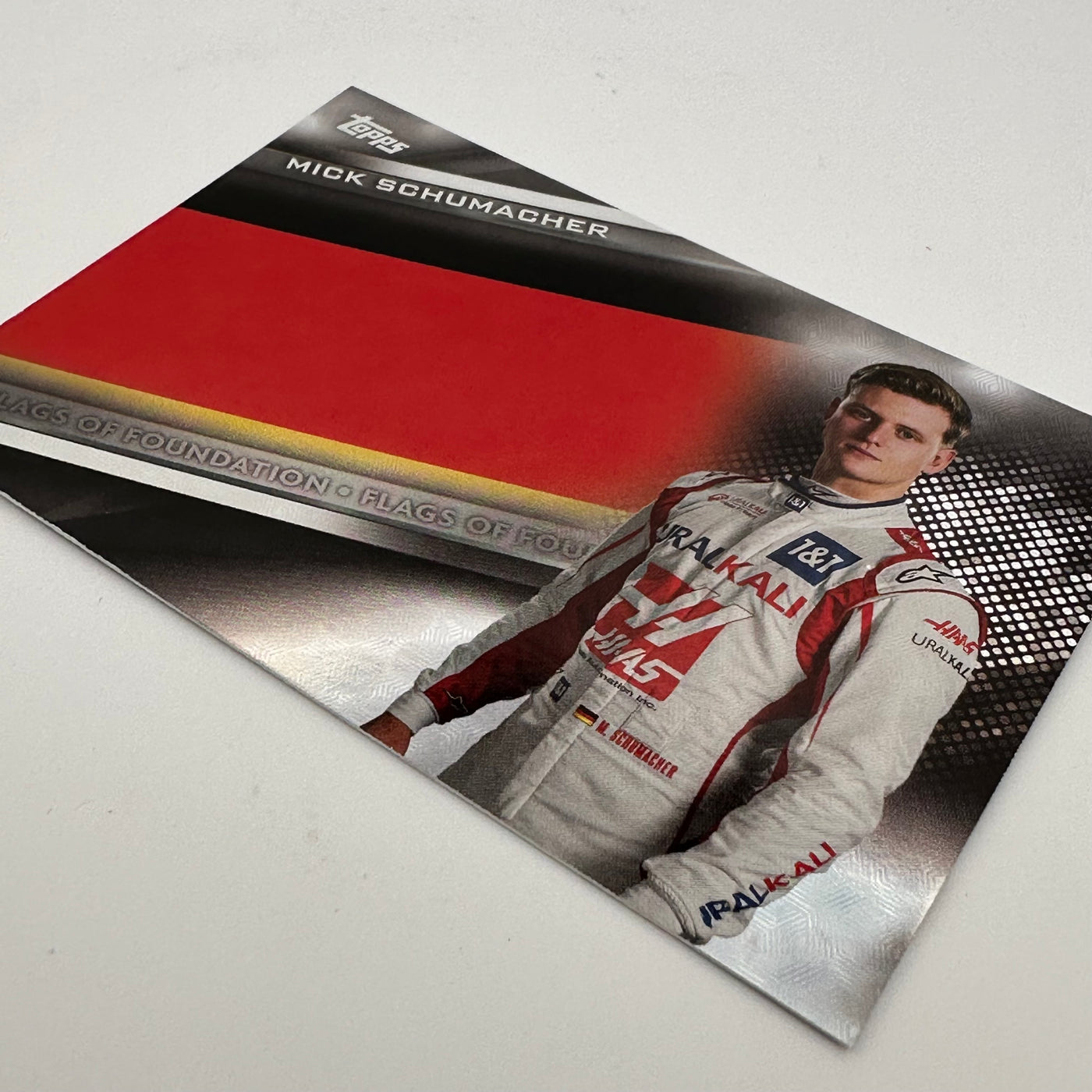 1/1 Foilfractor - Mick Schumacher #FF-MS - 2021 Formula 1 - Flags of Foundation