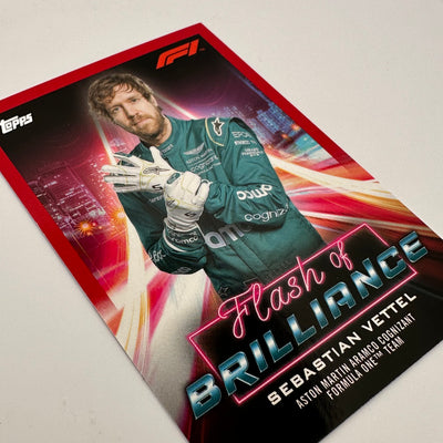 3/5 Red - Sebastian Vettel #FOBSB - 2022 Formula 1 - Flash Of Brilliance