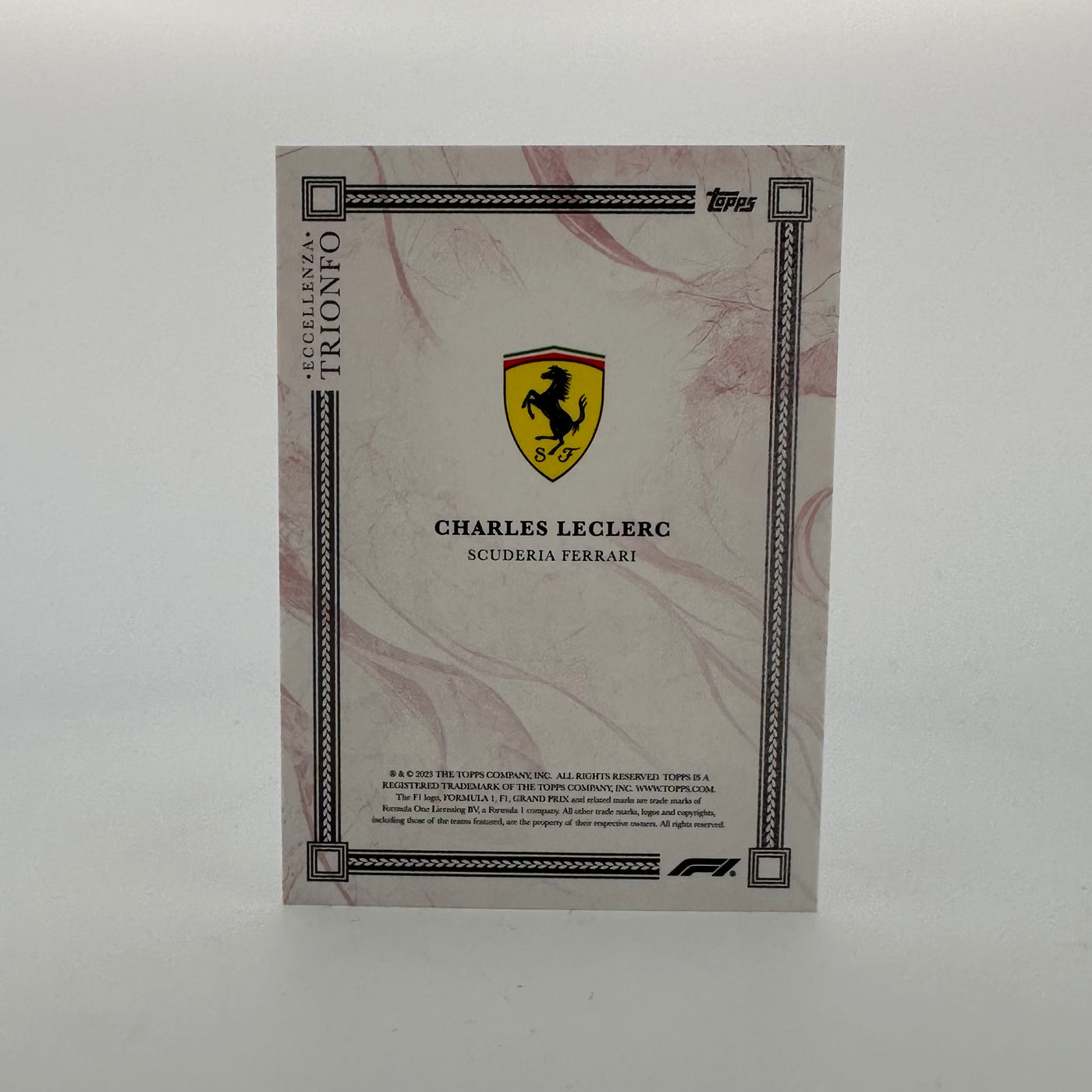 09/10 Red - Charles Leclerc - 2023 Eccellenza - Trionfo