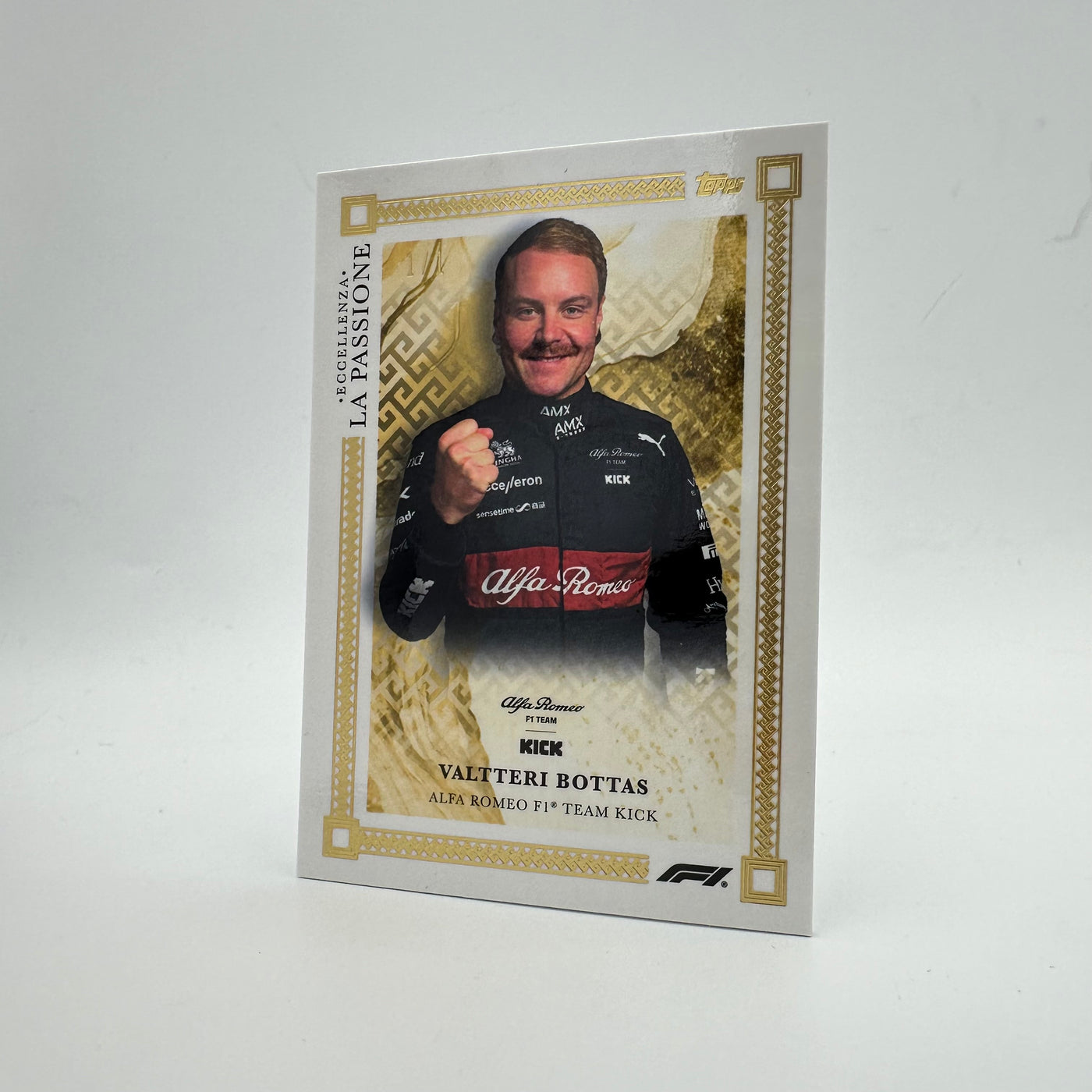 1/1 Gold Valteri Bottas - 2023 Topps Eccellenza La Passione