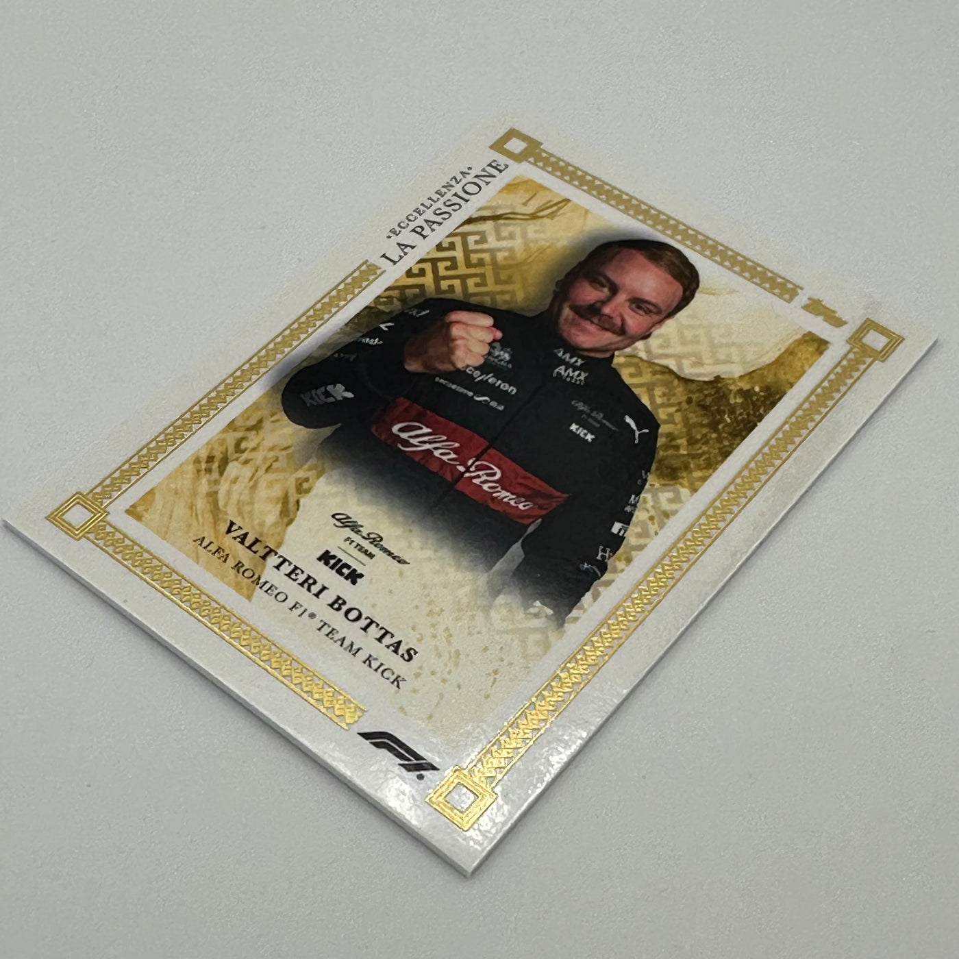 1/1 Gold Valteri Bottas - 2023 Topps Eccellenza La Passione