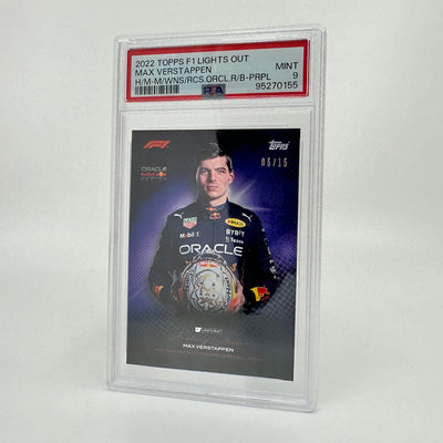 PSA 9 - 05/15 - Verstappen - History Maker - Purple