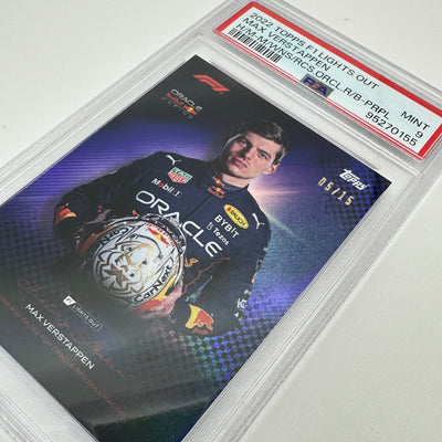 PSA 9 - 05/15 - Verstappen - History Maker - Purple