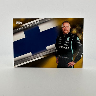 45/50 Gold - Valteri Bottas - #FF-VB - Flags Of Foundation