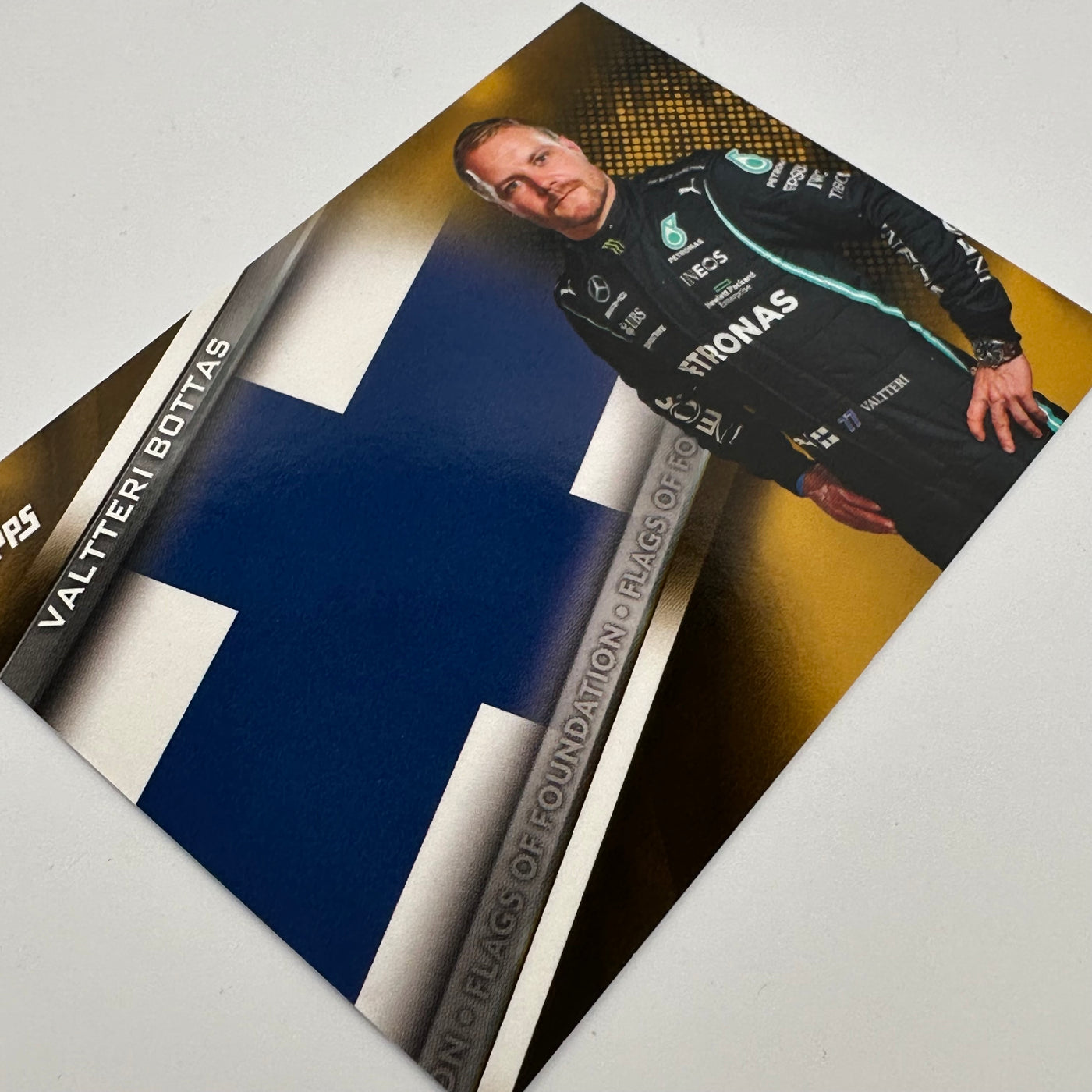 45/50 Gold - Valteri Bottas - #FF-VB - Flags Of Foundation