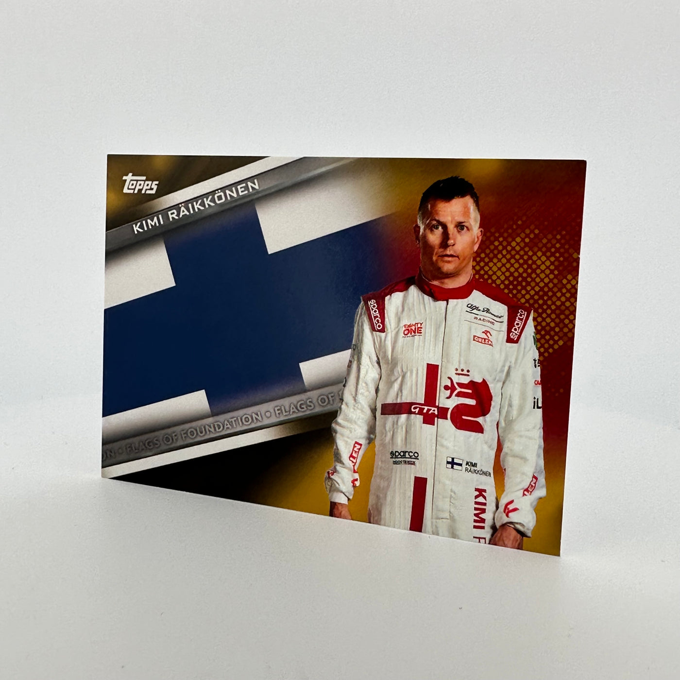 46/50 Gold - Kimi Raikkonen - #FF-KR - Flags Of Foundation