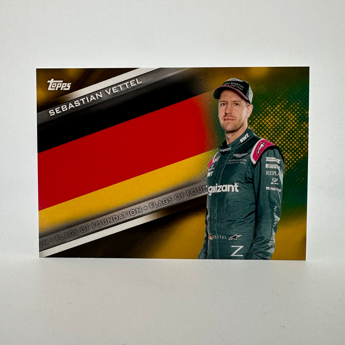 16/50 Gold - Sebastian Vettel - #FF-SV - Flags Of Foundation