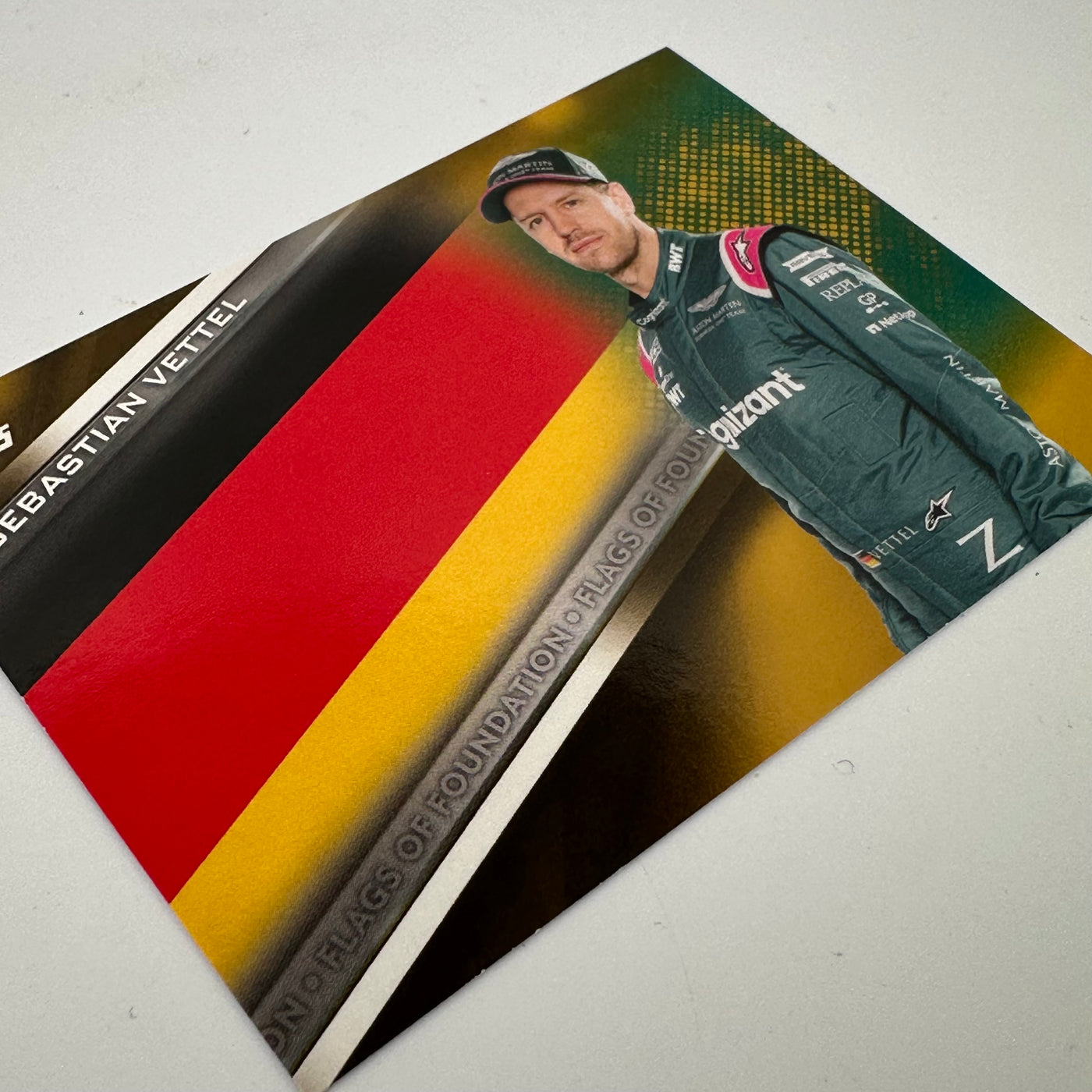 16/50 Gold - Sebastian Vettel - #FF-SV - Flags Of Foundation