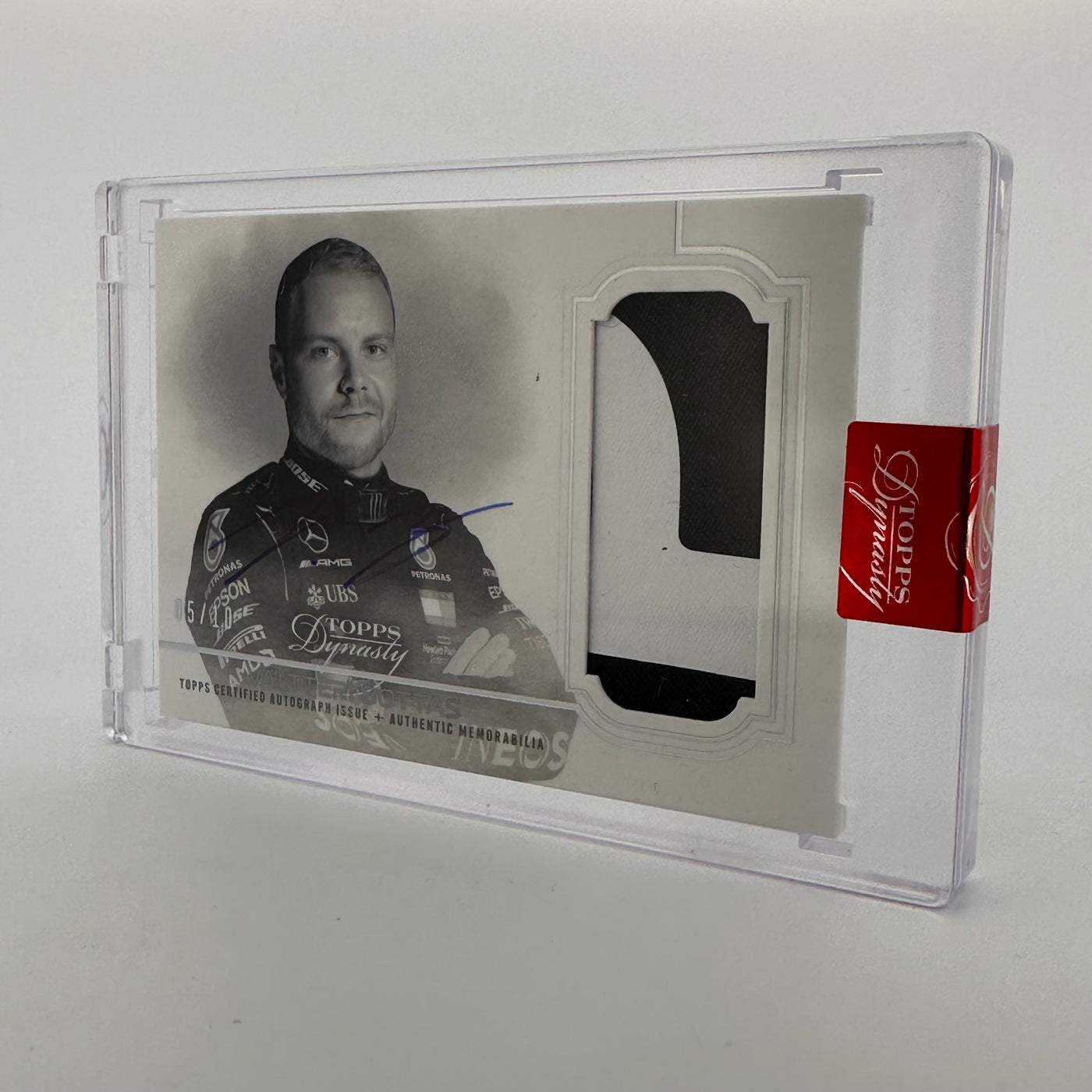 05/10 Silver - Valtteri Bottas #DAP-VB - 2020 Dynasty Autograph Patch