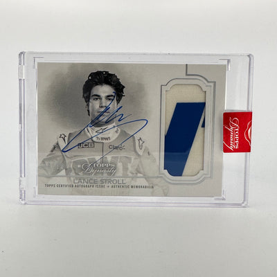 08/10 Silver - Lance Stroll #DAP-LS - 2020 Dynasty Autograph Patch