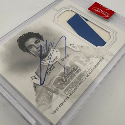 08/10 Silver - Lance Stroll #DAP-LS - 2020 Dynasty Autograph Patch