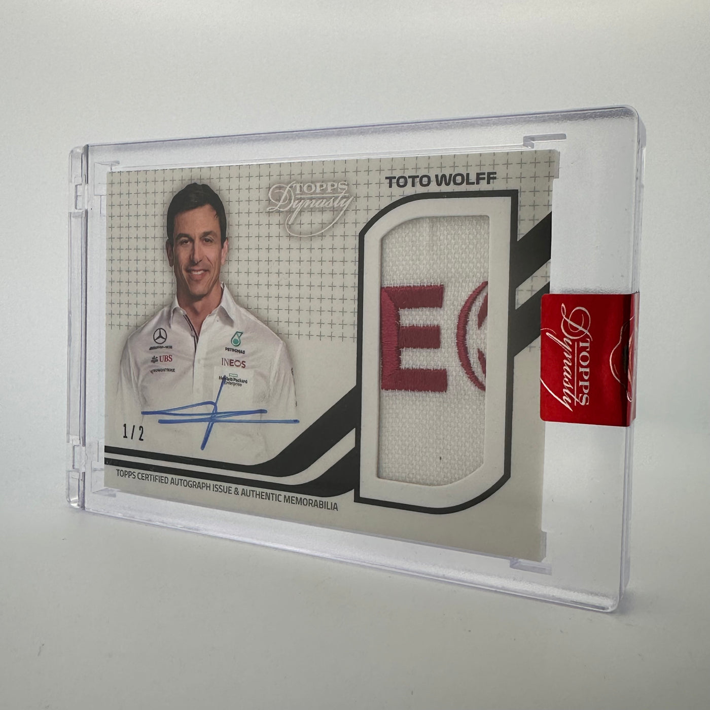 1/2 Black - Toto Wolff - 2021 Dynasty Autograph Patch - #DAP-TW