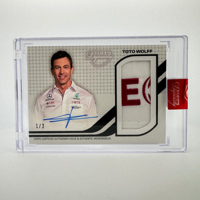 1/2 Black - Toto Wolff - 2021 Dynasty Autograph Patch - #DAP-TW