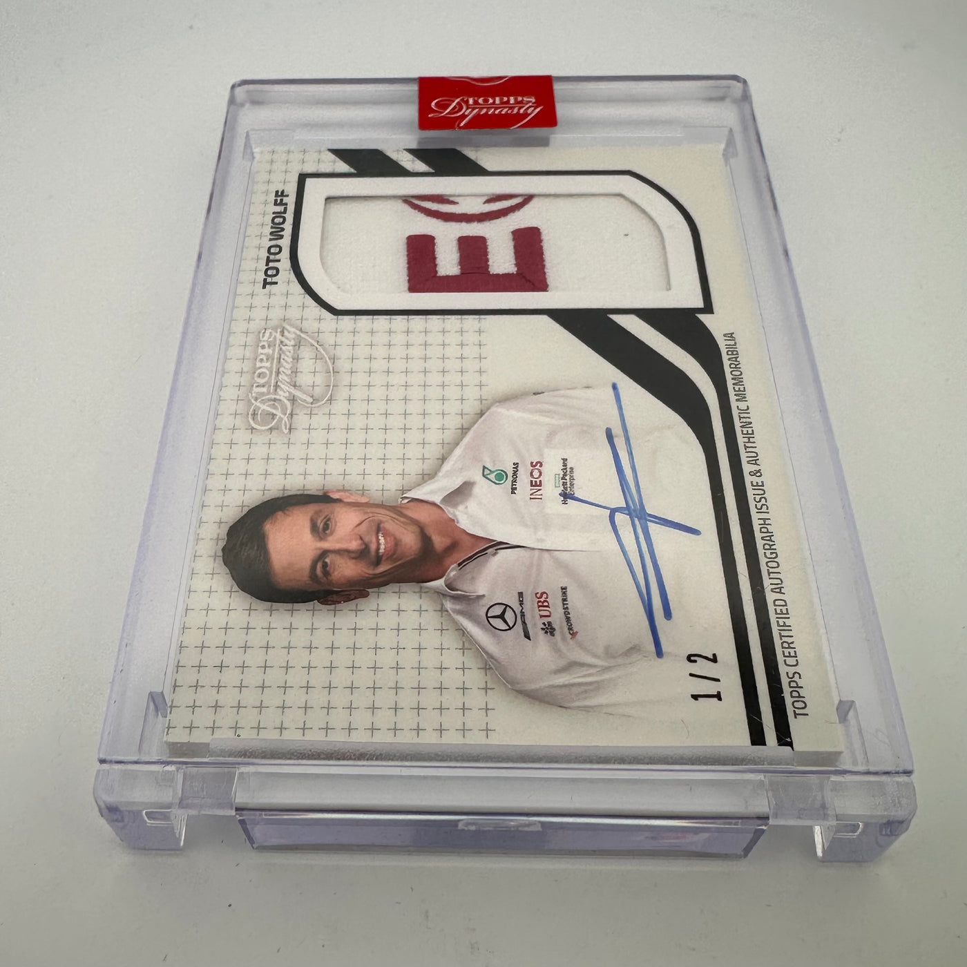 1/2 Black - Toto Wolff - 2021 Dynasty Autograph Patch - #DAP-TW