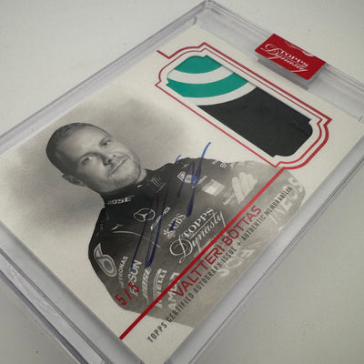 5/5 Red - Valtteri Bottas #DAP-VB - 2020 Dynasty Autograph Patch