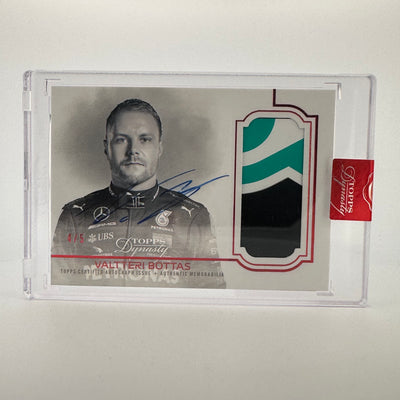 4/5 Red - Valtteri Bottas #DAP-IIVB - 2020 Dynasty Autograph Patch