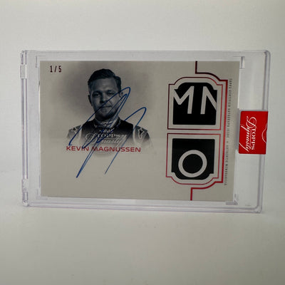 1/5 Red - Kevin Magnussen #SDA-KM - 2020 Dynasty Dual Relic Autograph