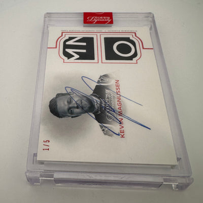 1/5 Red - Kevin Magnussen #SDA-KM - 2020 Dynasty Dual Relic Autograph