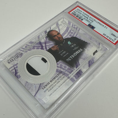 PSA9 - 9/25 - Lewis Hamilton - Purple - 2023 Topps Eccellenza Reliquia