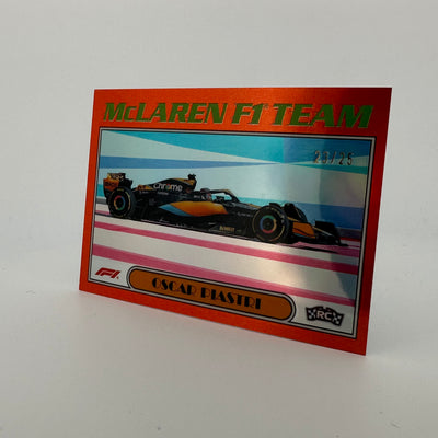 23/25 Orange - Oscar Piastri - McLaren - #AU77-OP - 1977 - 2023 Chrome