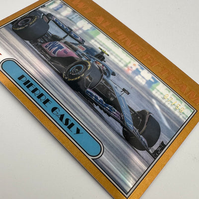 7/50 Gold - Pierre Gasly #AU77-PG - 2023 Topps Chrome