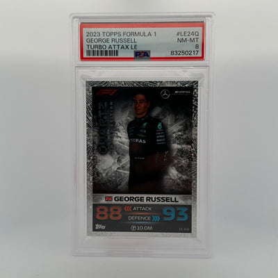 PSA 8 - George Russell #LE24Q - Quartz - Limited Edition