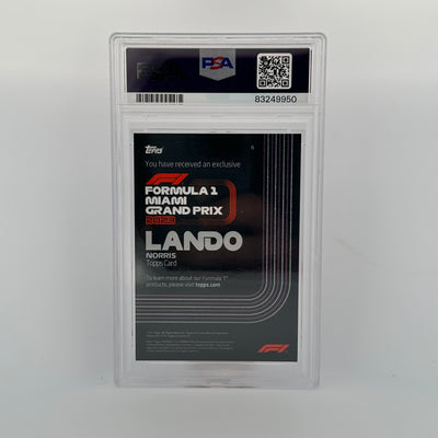 PSA 10 - Lando Norris #6 - 2023 Miami Grand Prix