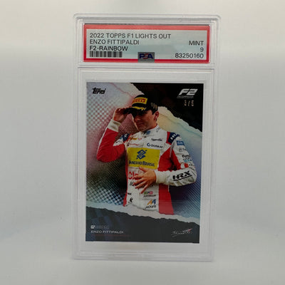 PSA 9 - 3/5 - Enzo Fittipaldi F2 - Rainbow