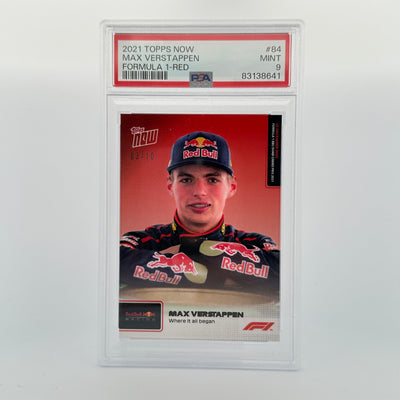 PSA 9 - 03/10 - Max Verstappen #84 - Red