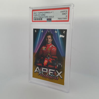 PSA 9 - 26/50 - Carlos Sainz #APCS - Apex Predators - Gold