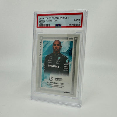 PSA 9 - 29/49 Lewis Hamilton - Blue - 2023 Eccellenza