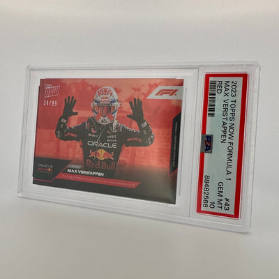 PSA 10 - /99 - Max Verstappen #43 - Red