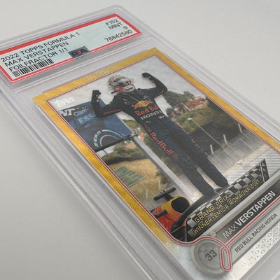 PSA 9 - 1/1 - Max Verstappen #152 - Foilfractor