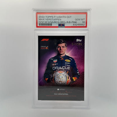 PSA 10 - /150 - Max Verstappen - History Maker - Pink