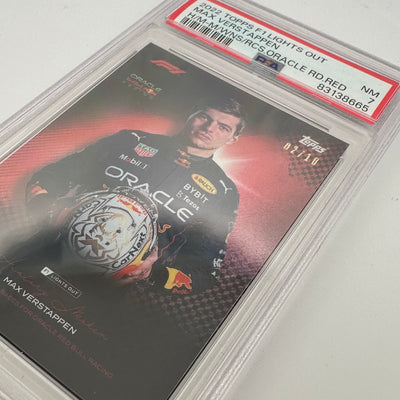 PSA 7 - 02/10 - Max Verstappen - History Maker - Red